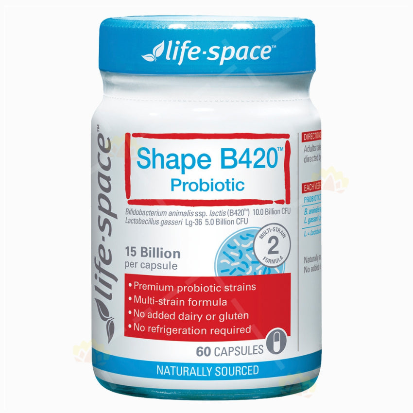 Life Space - B420 Slimming Probiotic 60 Capsules