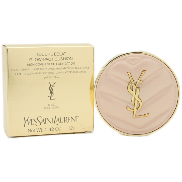 Yves Saint Laurent (YSL) - Bright Brightening Cushion Foundation SPF23PA++ 12g #B10 Porcelain