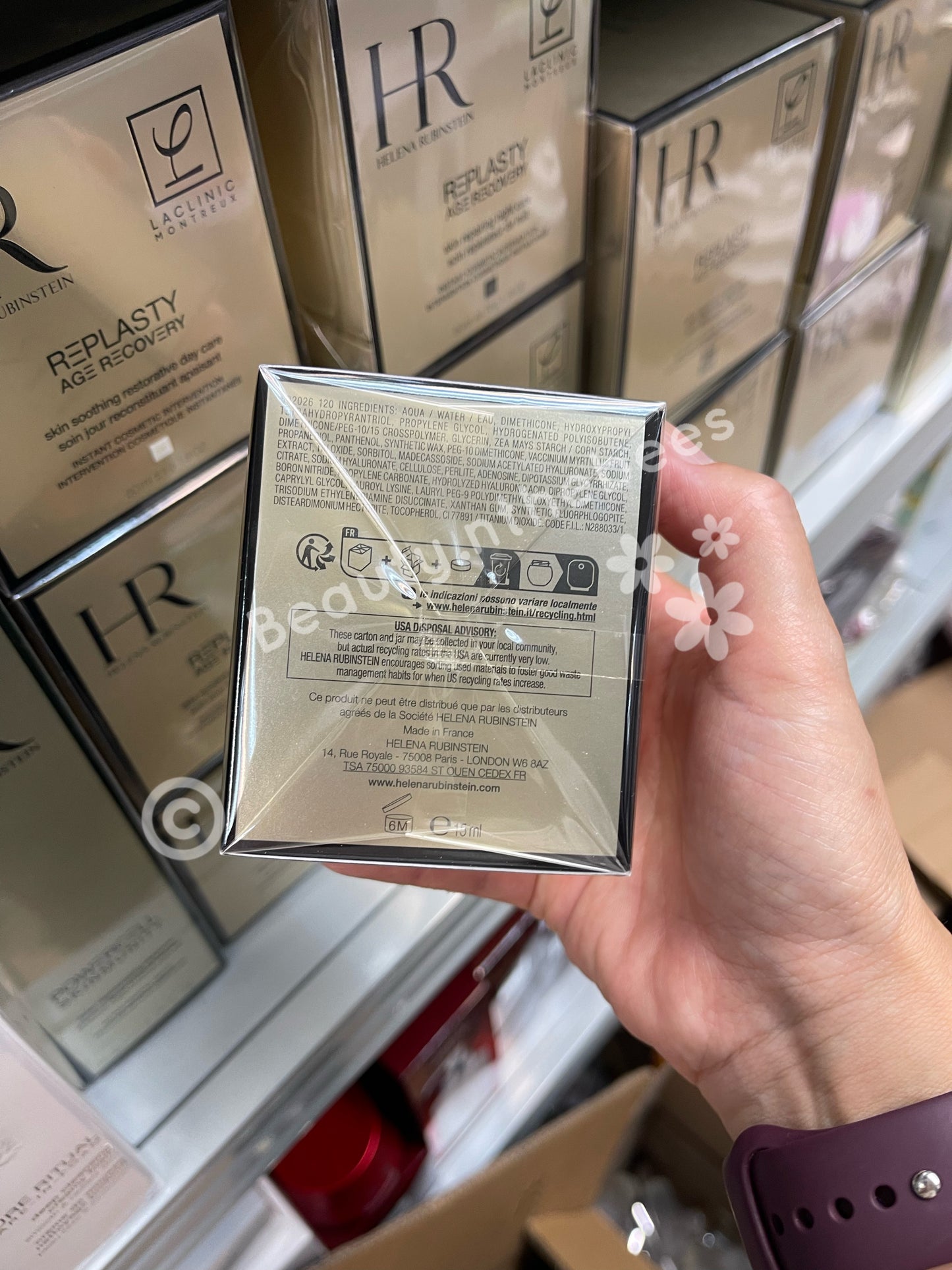 HR黑繃帶眼霜15ml 香港專櫃REPLASTY 修復眼霜 REPLASTY Eye Repairing Night Care