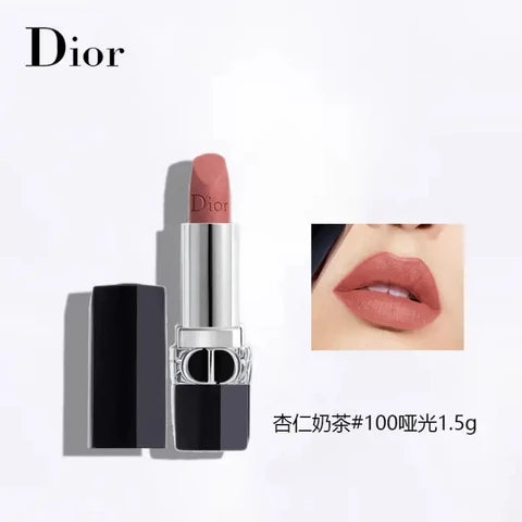 DIOR 100-Nude Look Velvet / DIOR 2024年新款杏仁奶茶色唇膏