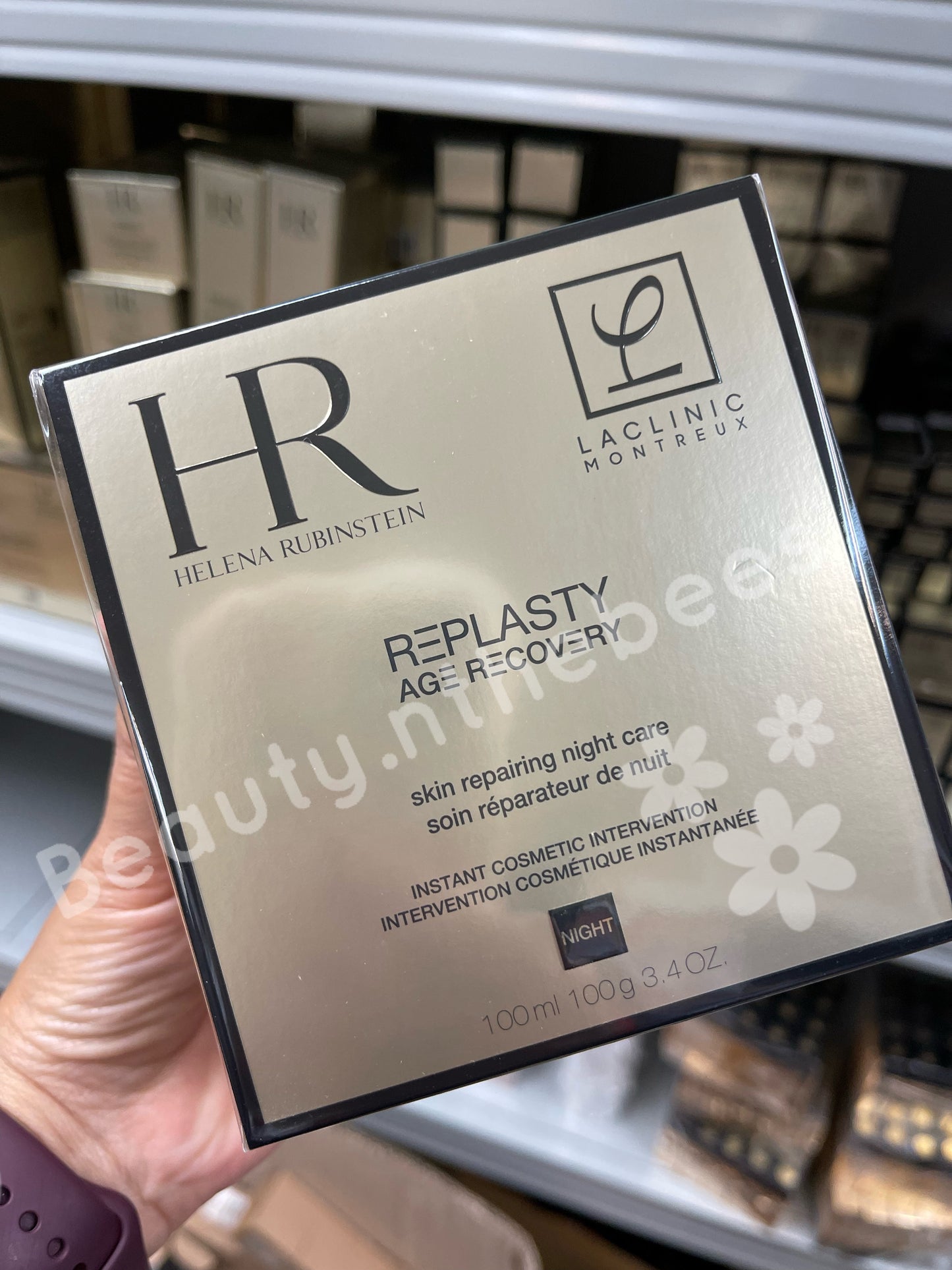 HR 黑繃帶 REPLASTY Night Cream - 100ml (Lane Crawford counter 貨源)