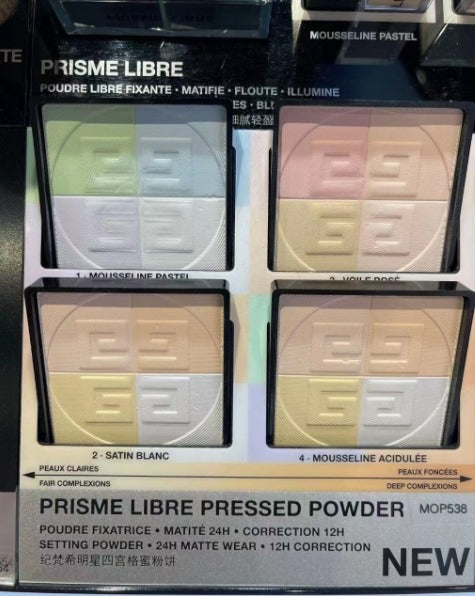 GIVENCHY - Advanced Customized Mousseline Pastel Four Colors 4x3g Color: 1 Mousseline Pastel