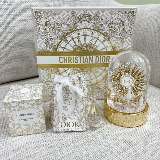 Dior Crystal Ball box set with mini perfume and candle / Dior水晶球限定套裝