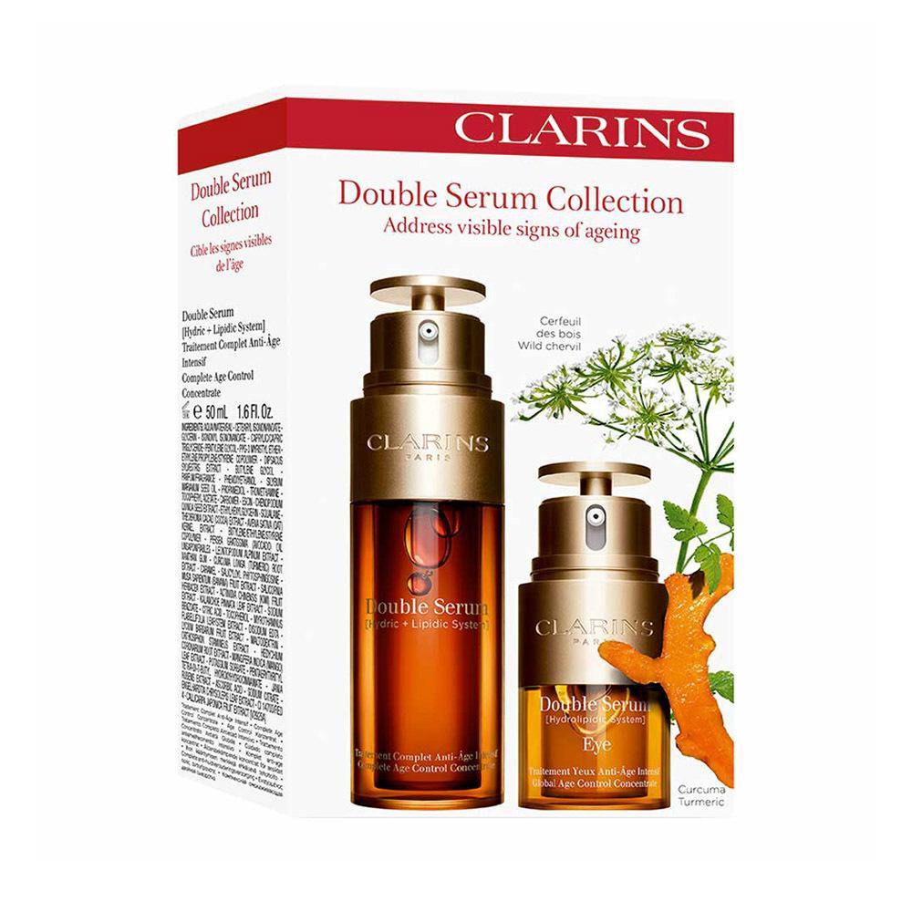 CLARINS - Revitalizing Double Essence Eye and Face Set