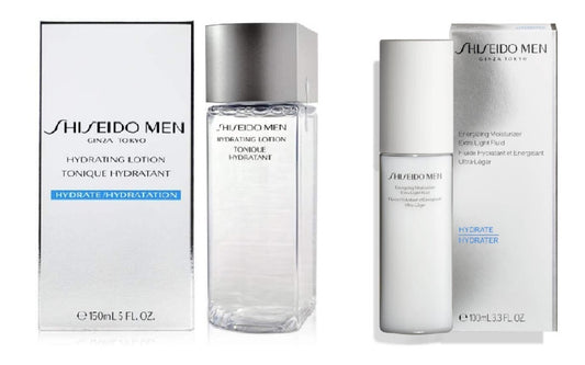 Shiseido - Men's Moisturizing Toner 150ml + Men's Revitalizing Emulsion 100ml