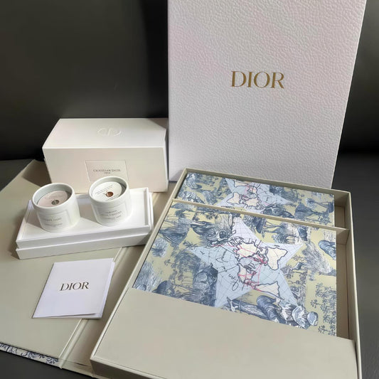 Dior Stationary  & Candles box set