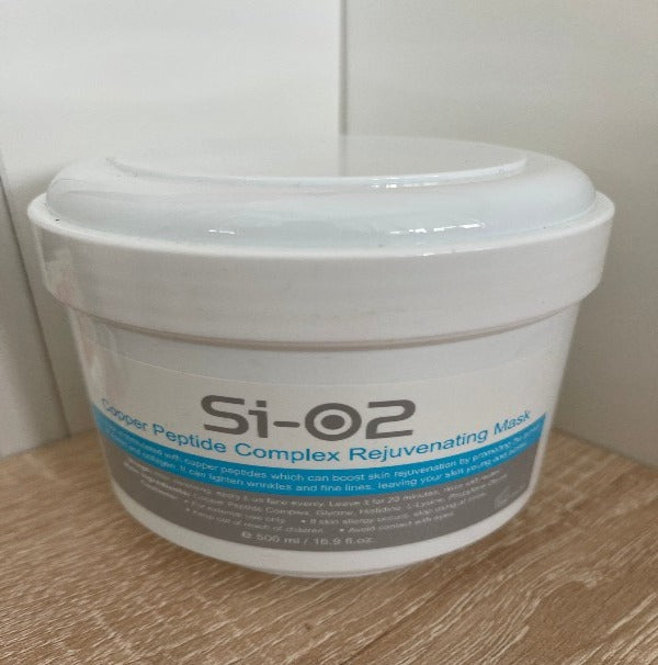 SI-O2 Blue Copper Peptide Rejuvenating Mask 500ML