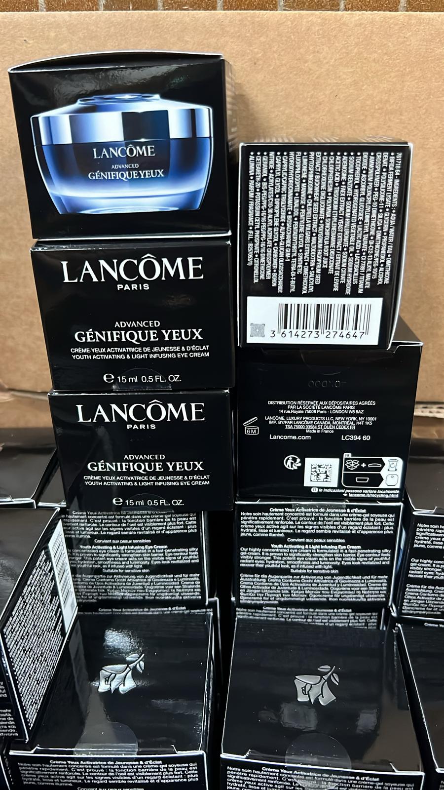 Lancôme Hong Kong counter small black bottle eye 15ml new version