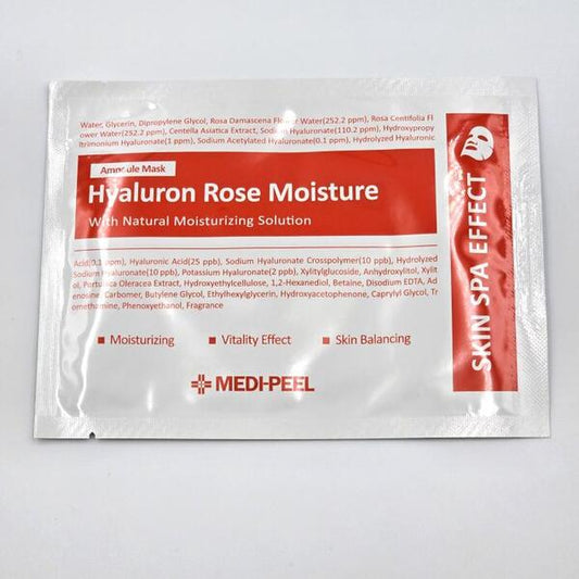 Medi-Peel - Rose Hyaluronic Acid Collagen Mask 10 pieces